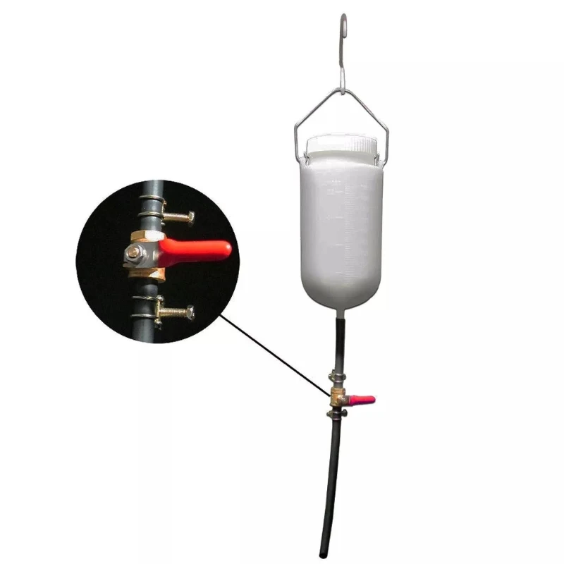 Маленькие топливные баки для мотоциклов набор со шлангом 90 см 1000 мл портативные 1