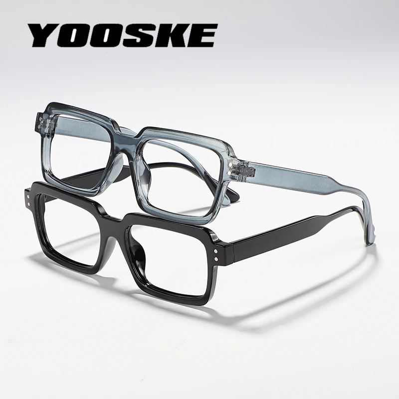 

Очки YOOSKE с защитой от сисветильник для женщин и мужчин, квадратная оправа для близорукости, компьютерные игры, оптическая оправа с защитой о...
