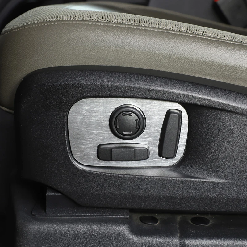 

For Land Rover Defender Range Rover Sport Rrs Discovery 5 Lr5 Car Seat Adjustment Switch Strip Garnish Sticker Cover Auto Parts
