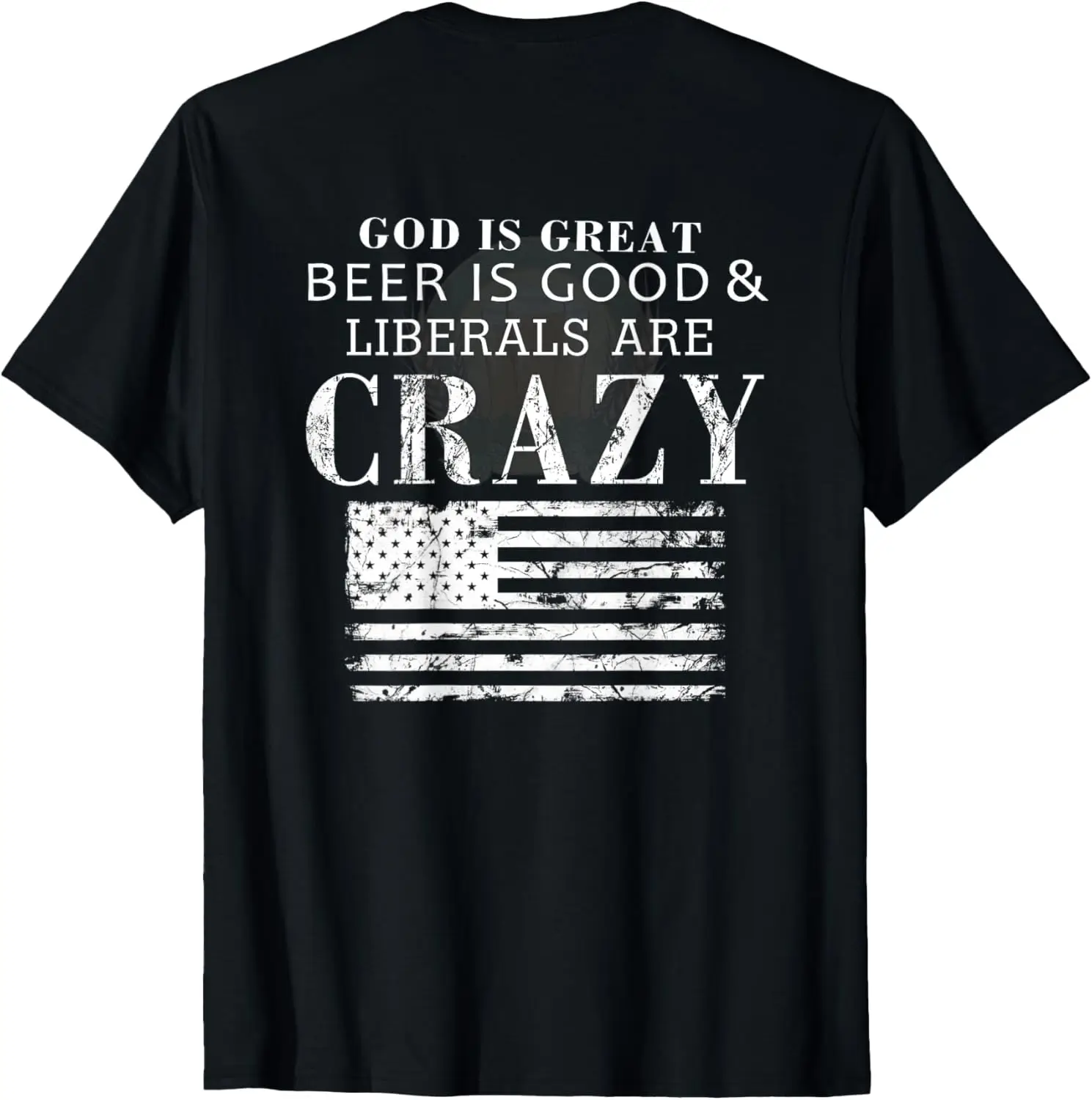 Футболка God Is Great Beer Good &amp Liberals Are Crazy