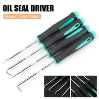 4pcs 240mm165mm car oil seal screwdrivers o ring gasket washer puller remover pick and hook set auto repair tools accessories