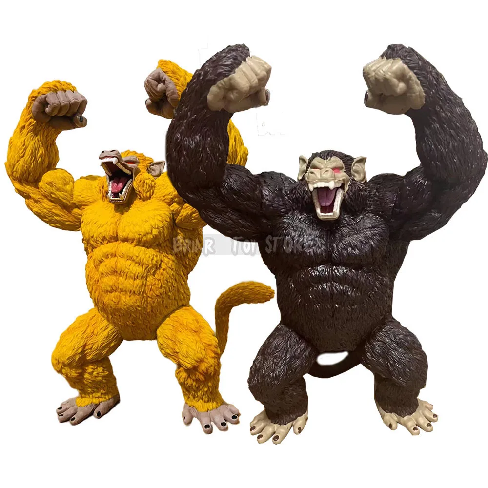 

42CM Dragon Ball Figure Brown Hominoidea Vegeta IV Masira Golden Statue PVC Action Figures Collection Model Toys For Children Gi