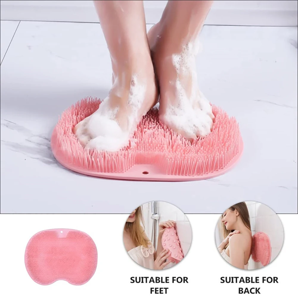 

Foot Massager Care Shower Feet Cleaner Scrubber Washer Brush Remove Dead Skin Massage Feet Household Bathroom Tool Feet Care