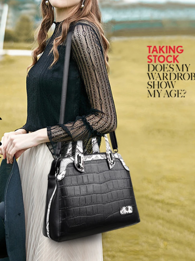 

Fashion High Quality Letter Ladies Handbag Shoulder Casual Large Capacity Diagonal Ladies Tote Bag Luxury Designer Handbags