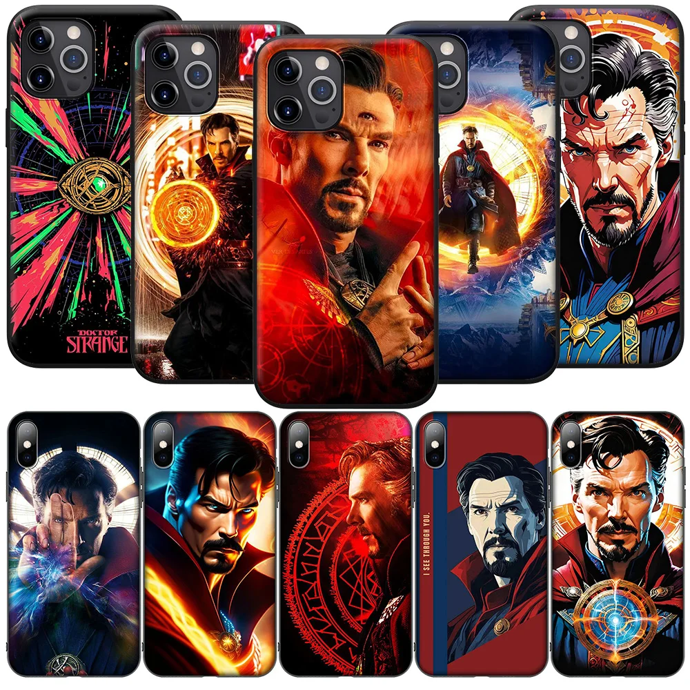 Мягкий чехол SA58 Doctor Strange Marvel для Xiaomi Redmi Note 11 11s 10 10s 9 9s 10t 8T 8 7 6 Pro Max