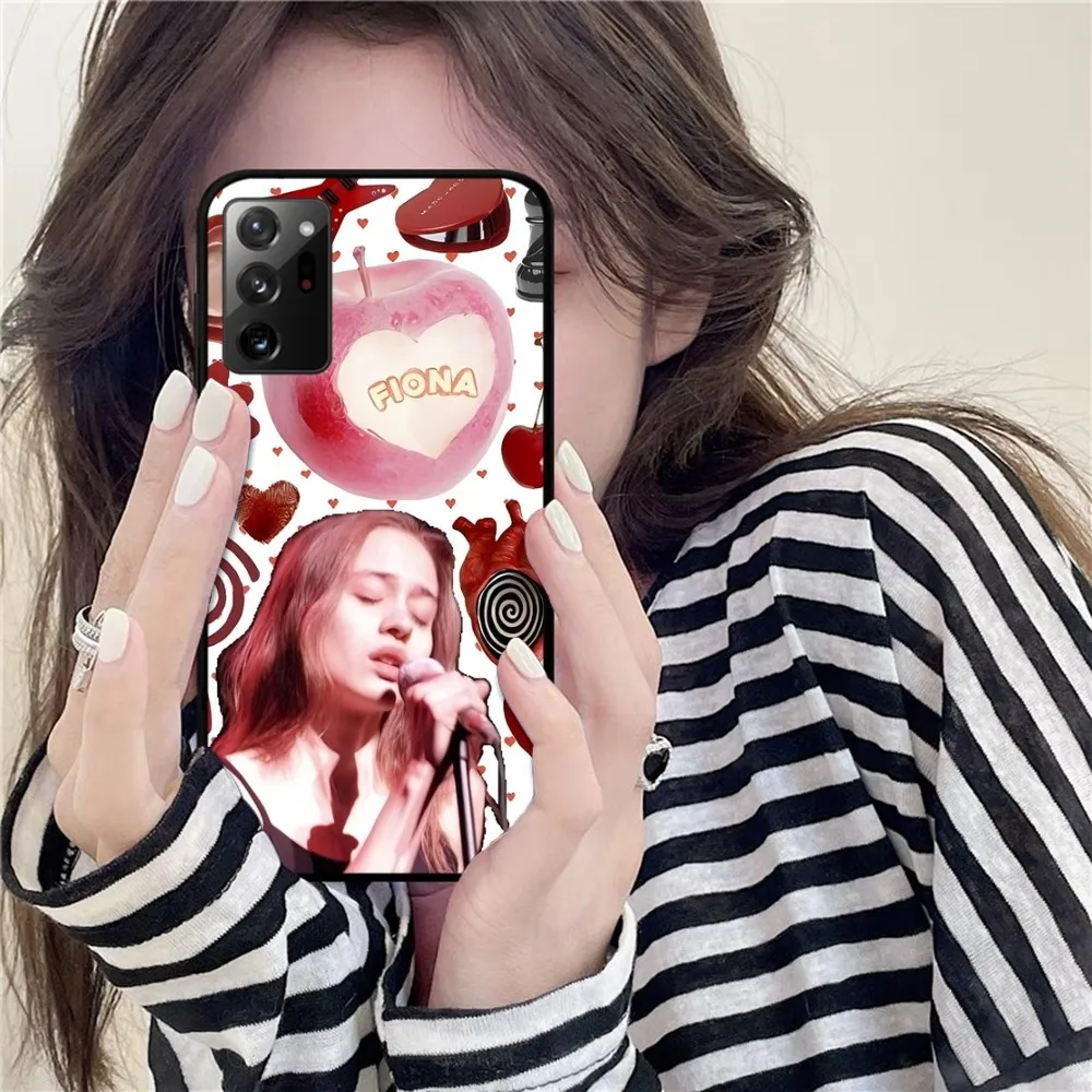 Singer Fiona Apple Phone Case For Samsung Note 8 9 10 20 pro plus lite M 11 30 21 31 51 A 22 42 02 03