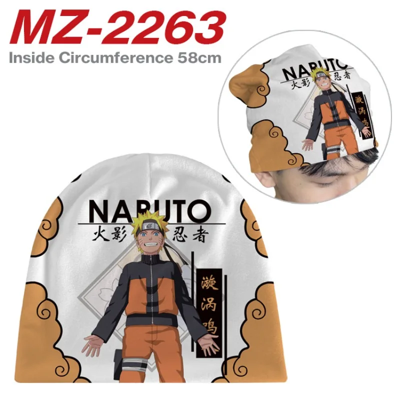 

2023 New Naruto Anime Peripheral Knitted Hat Men and Women with The Same Style Pullover Warm Hat Cosplay Hat