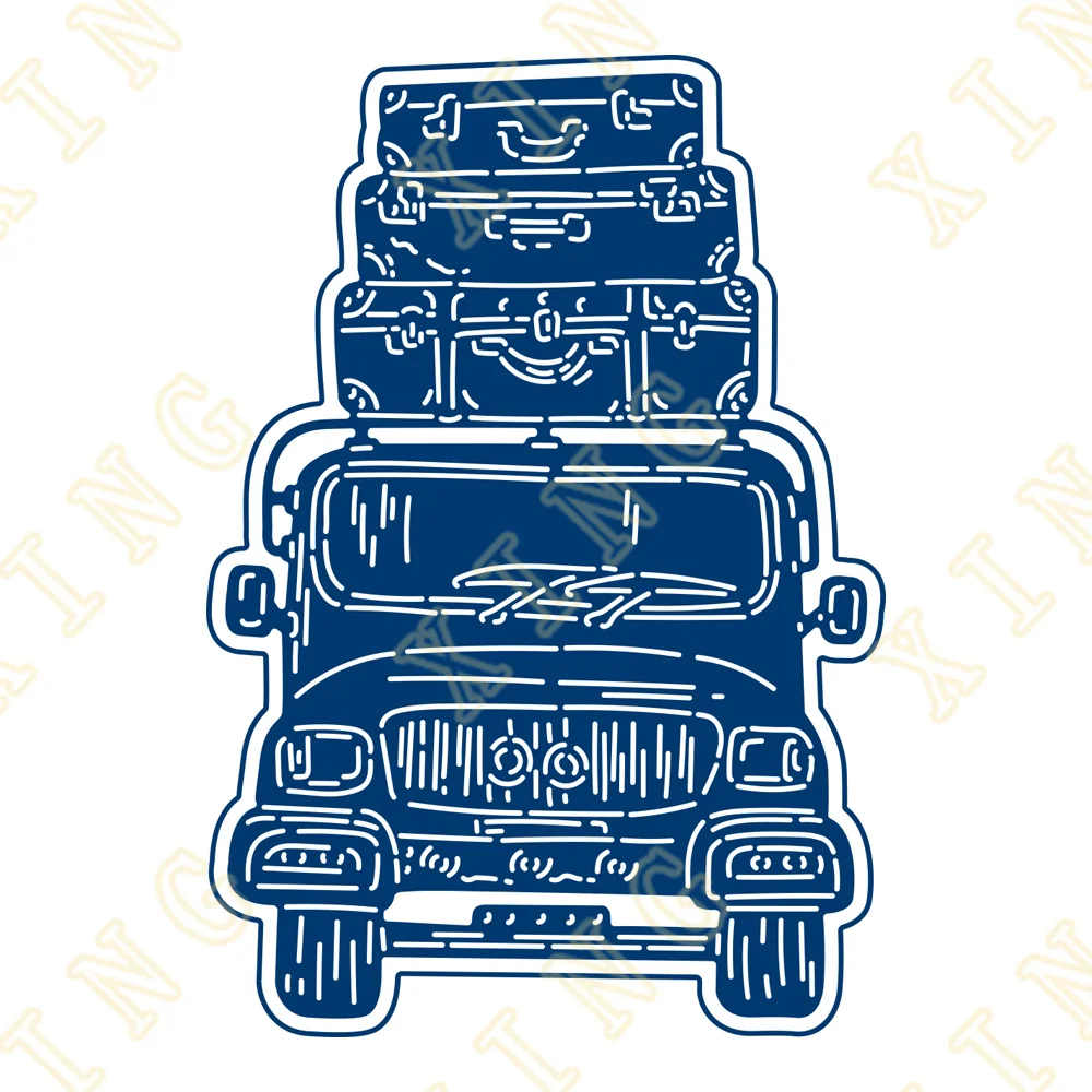 

Safari Voyage New Arrival Metal Cutting Dies Scrapbook Diary Decoration Stencil Embossing Template Diy Greeting Card Handmade