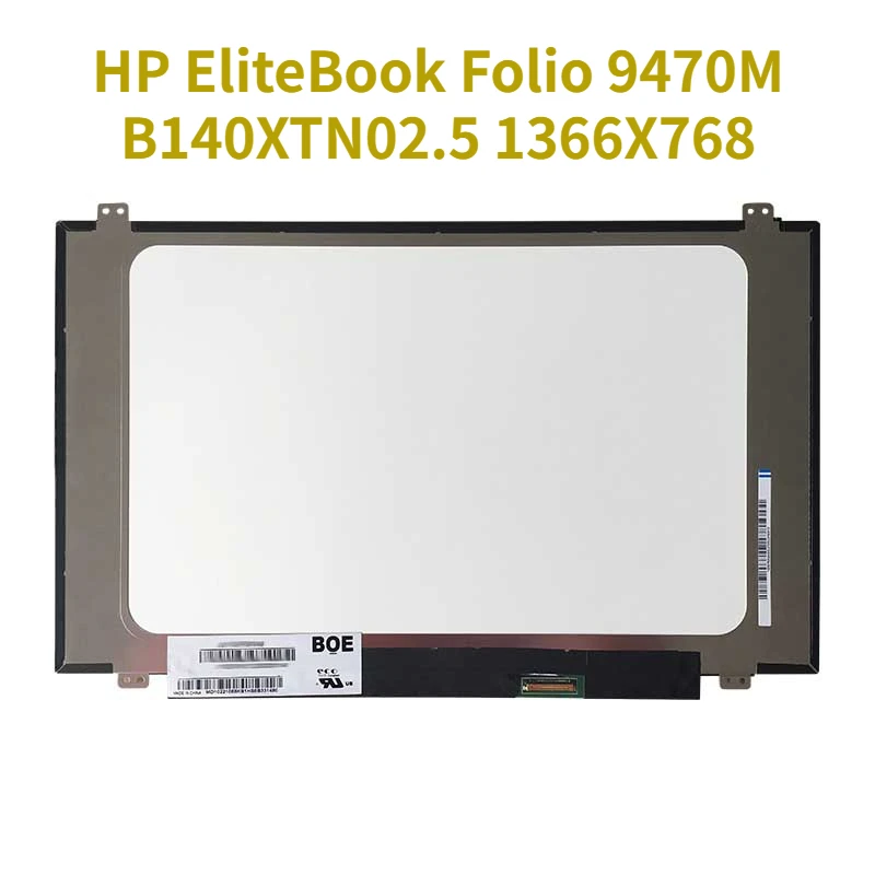 

B140XTN02.5 1366X768 Original New For HP EliteBook Folio 9470M LED LCD Laptop Screen