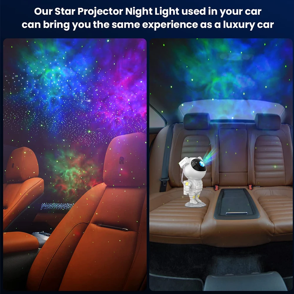 rodanny astronaut galaxy projector light starry sky night lamp led light with home bedroom party decoration gift free global shipping