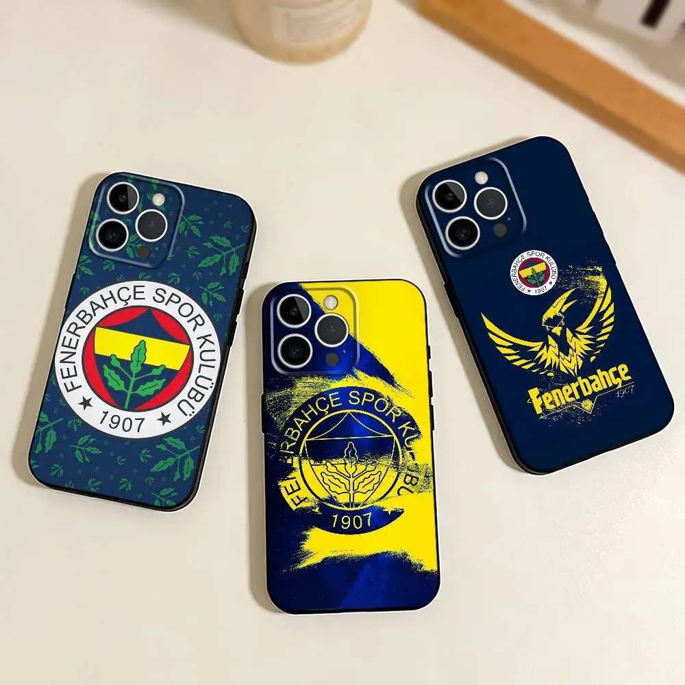 Фото Чехол для телефона 1970 T-Turkey F-Fenerbahce FC для iPhone 17,16,15,14,13,12,11 Plus,Pro Max,XS, мягкий силиконовый черный чехол №1