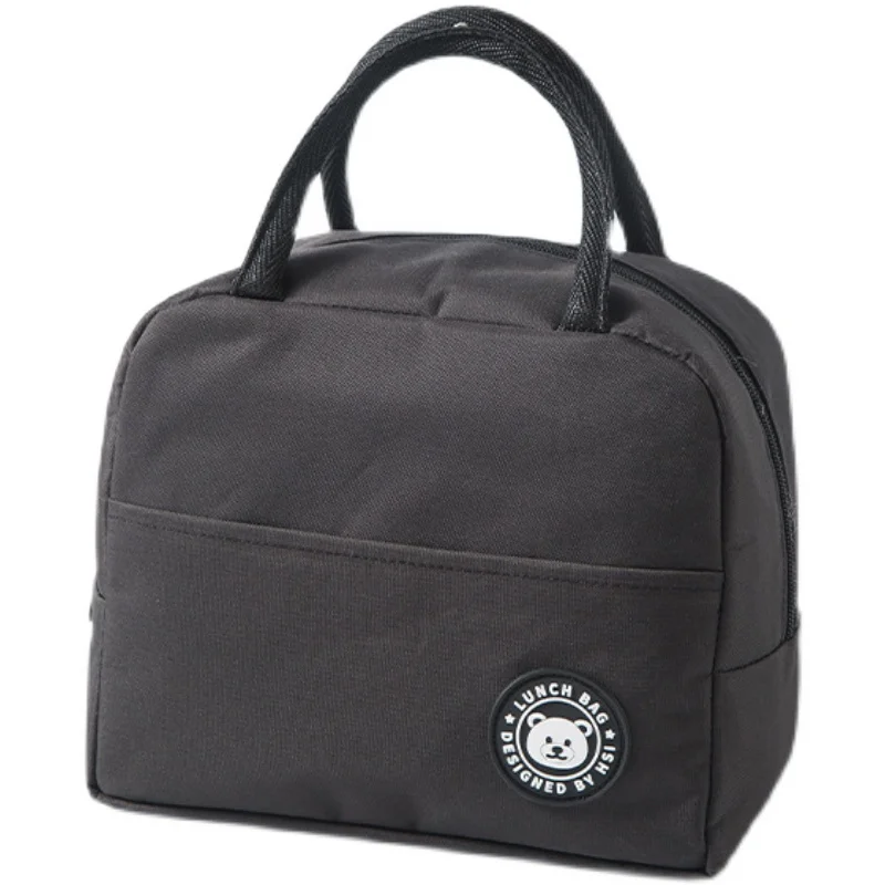 Japanese Lunch Bag Women Aluminum Film Thickened Student Handbag Box Portable Insulation