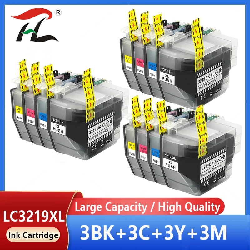 

12PK LC3219XL Compatible LC 3219 LC3219 Ink Cartridges for Brother MFC-J5330DW MFC-J5335DW MFC-J5730DW MFC-J5930DW MFC-J6530