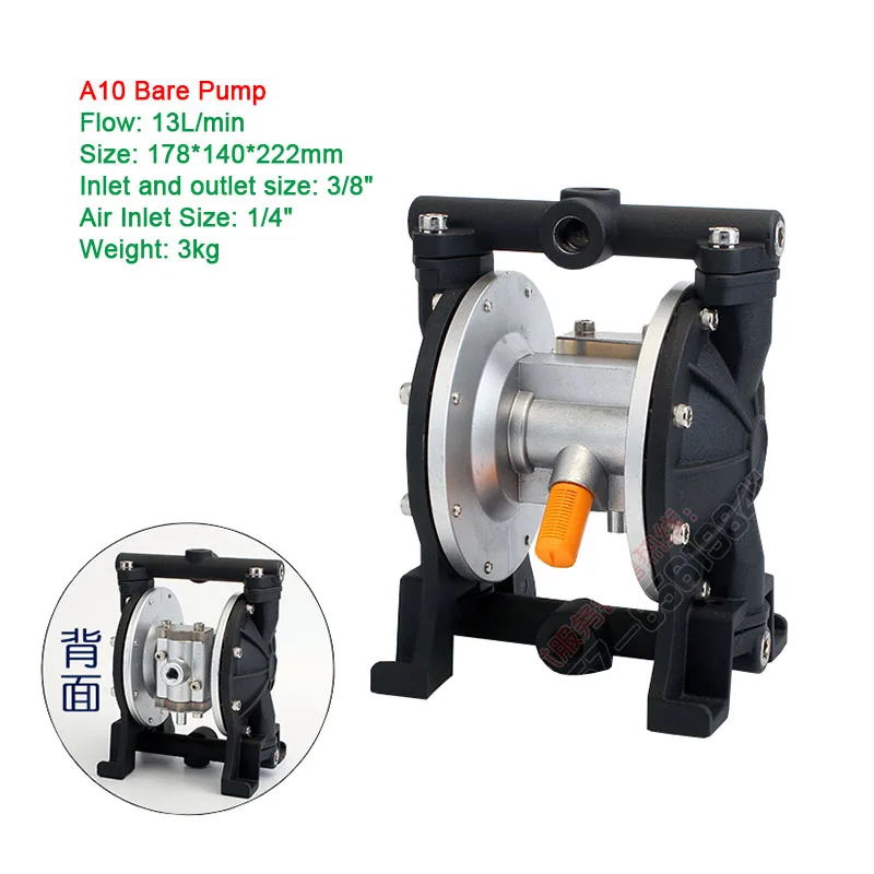 

Миниатюрный воздушный насос A10/15, диафрагменный насос из алюминиевого сплава