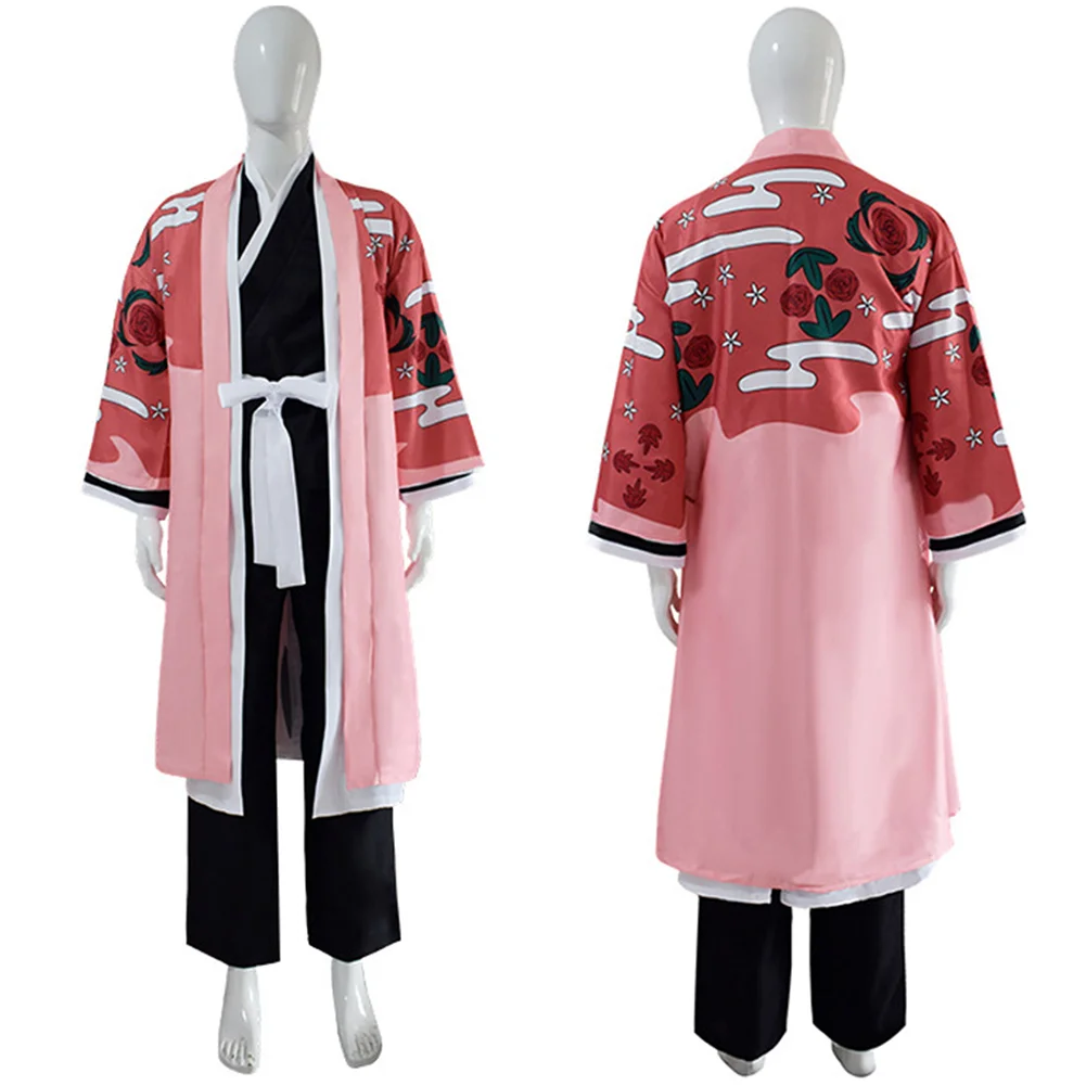 

Bleach Kyoraku Shunsui Cosplay Costume Outfits Halloween Carnival Suit