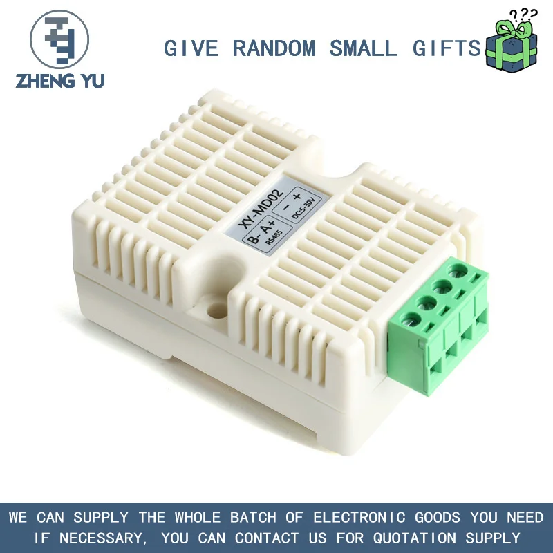 

XYMD02 SHT20 SENSOR TEMPERATURE AND HUMIDITY TRANSMITTER MODBUS INDUSTRIAL HIGH PRECISION TEMPERATURE AND HUMIDITY MONITORING RS