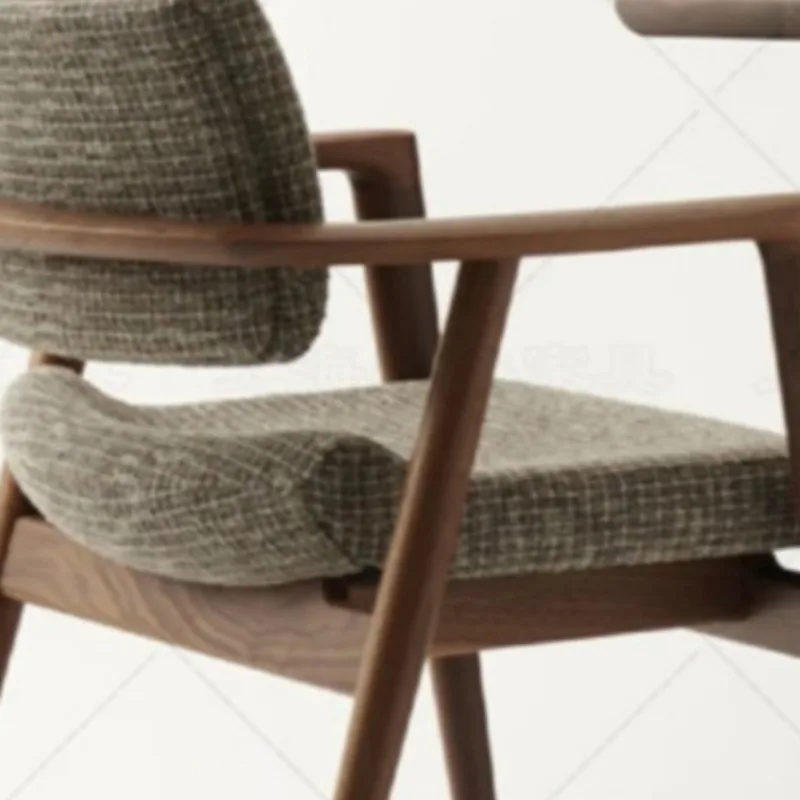 Кресла-стулья Регулируемые мягкие шифоновые с шерстяным дизайном