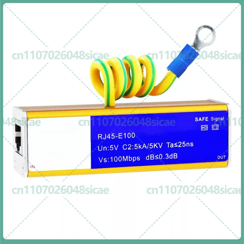 Фото 1-5 шт. для HELOX RJ45-E100, защита от перенапряжения Ethernet 100 Мбит/с, грозозащита №1
