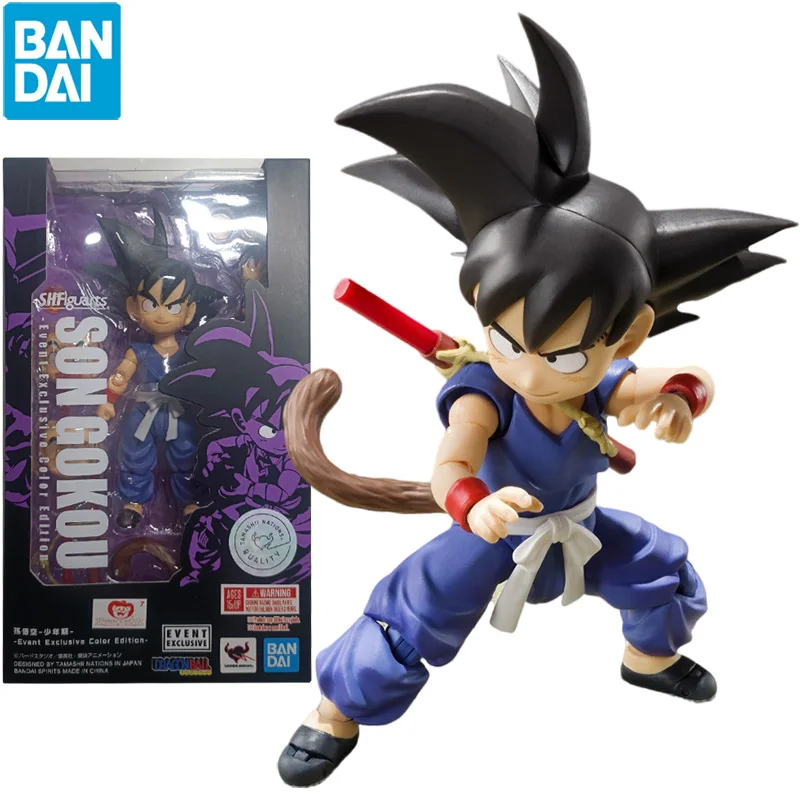 

In Stock Original BANDAI SPIRITS S.H.Figuarts Dragon Ball Son Gokuu Event Excluslve Color Edition Collectible Action Toys Gifts