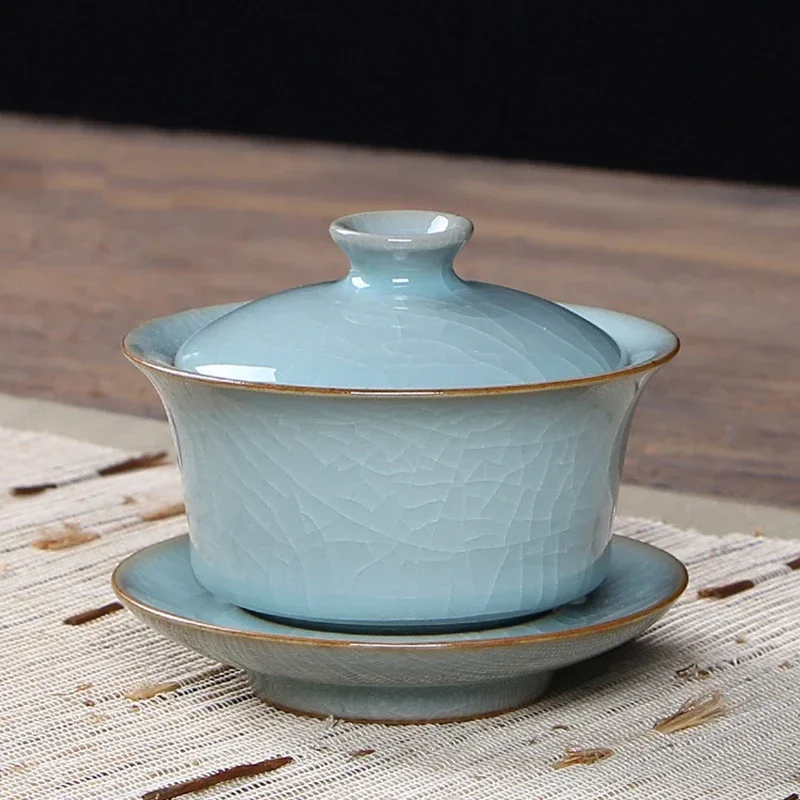 

Керамический чайный сервиз Gaiwan Longquan Celadon