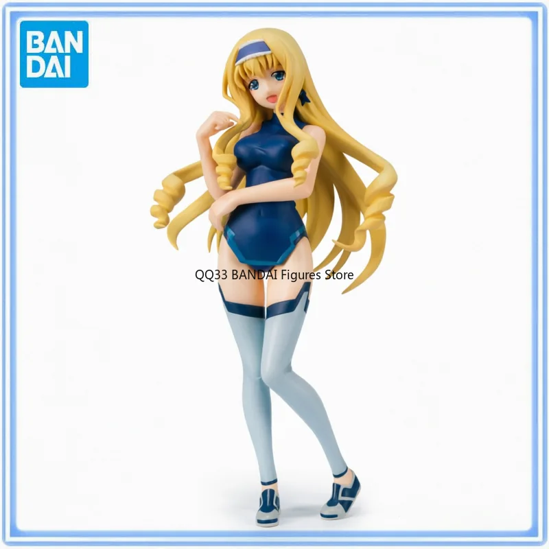 Фото Оригинальная фигурка Bandai Figuarts ZERO Infinite Stratos Cecilia Alcott, модель для декора рабочего стола, коллекционный предмет для хобби. №1