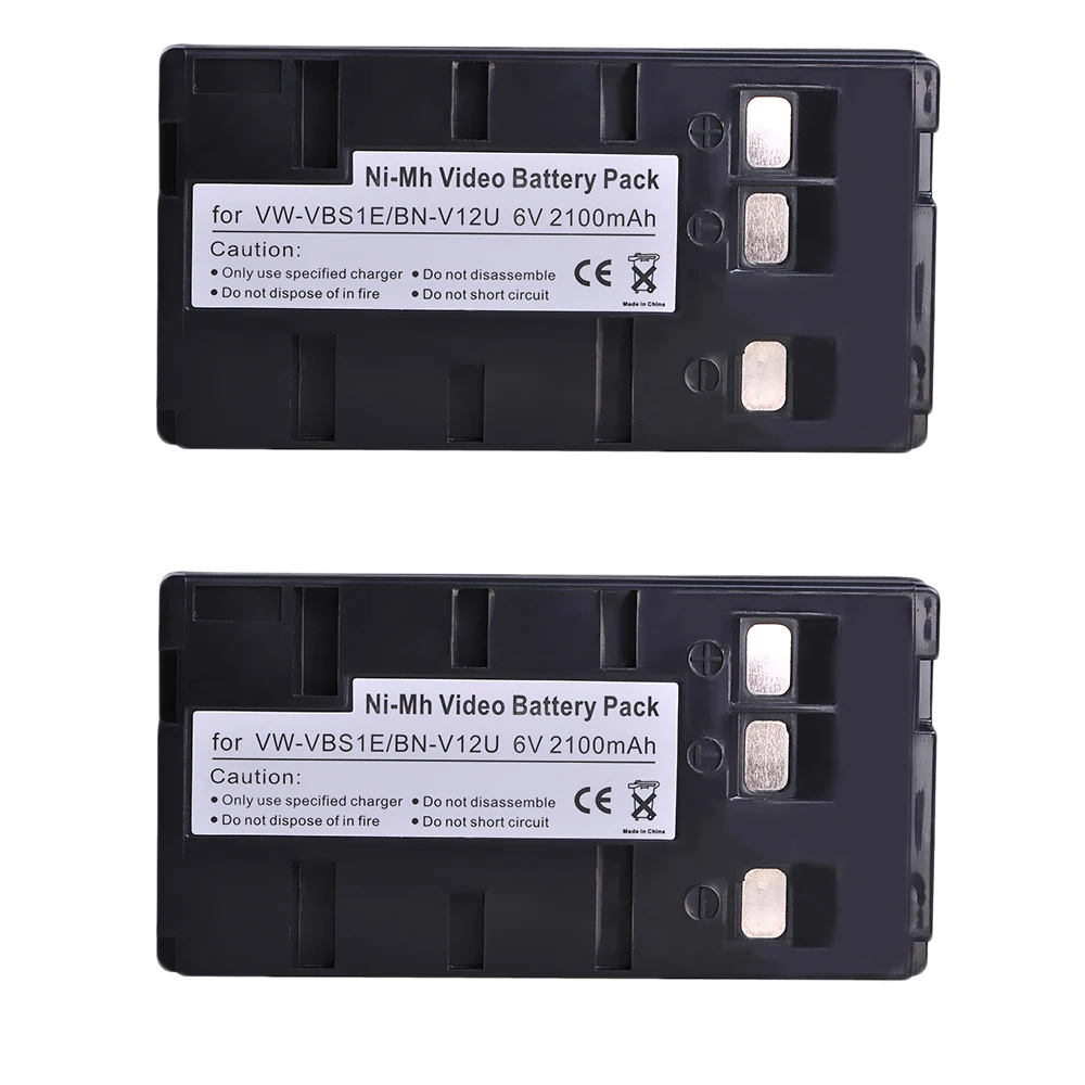 

2100mAh BN-V12 BN-V12U VW-VBS1E for JVC BN-V11U BN-V14U BN-V15 BN-V18U BN-V20 BN-V20U BN-V20US BN-V22 BN-V22U Camera Battery