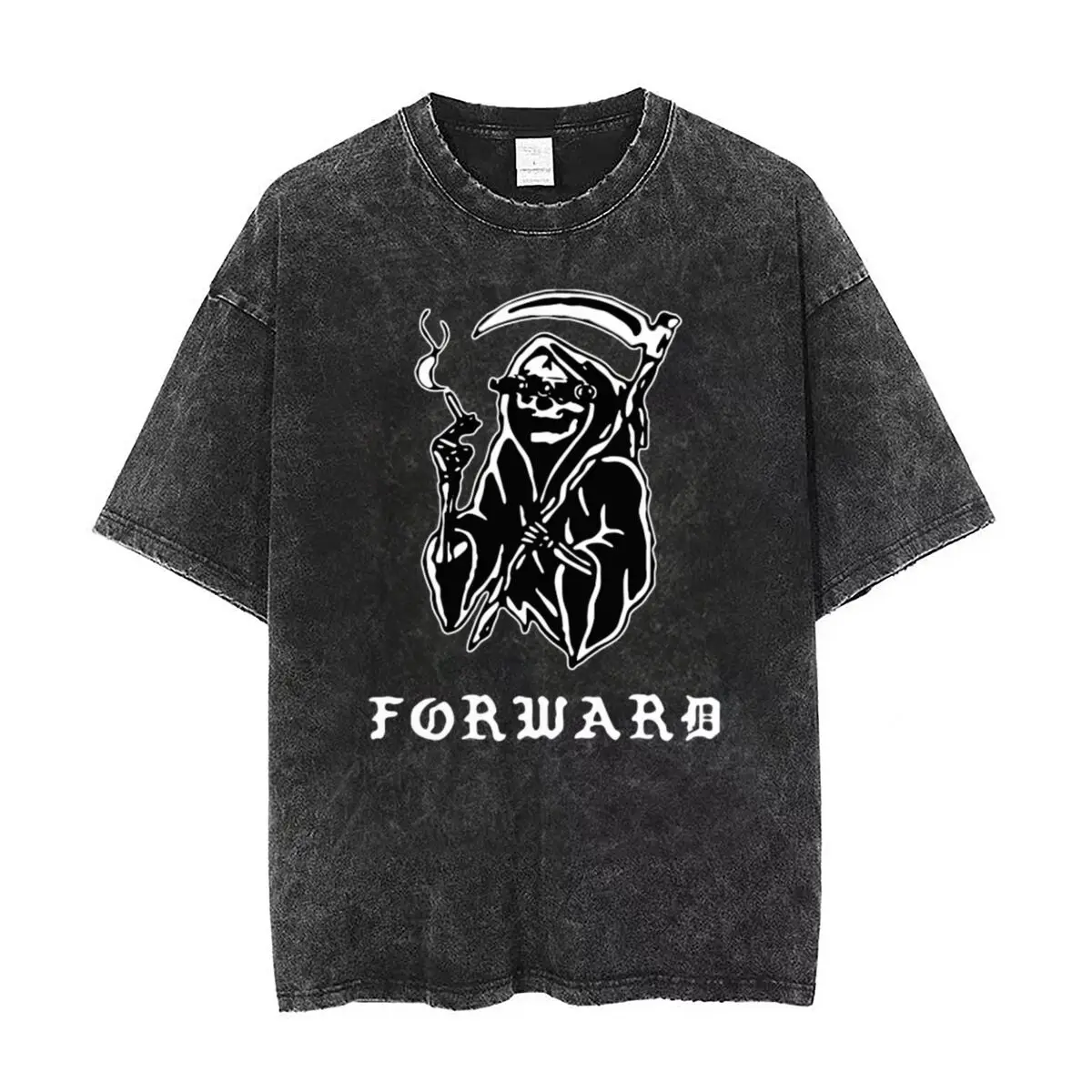 

Футболка с принтом «Вперед» для мужчин и женщин, из 100% хлопка