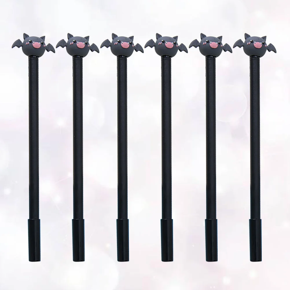 

6pcs Cartoon Pen Funny Chic Stationery Supplies Writing Pen for Kids Children Student ( Random Pattern )