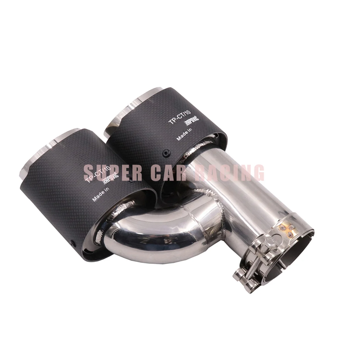 Автомобильный Стайлинг модифицированный двойной выхлопной глушитель из