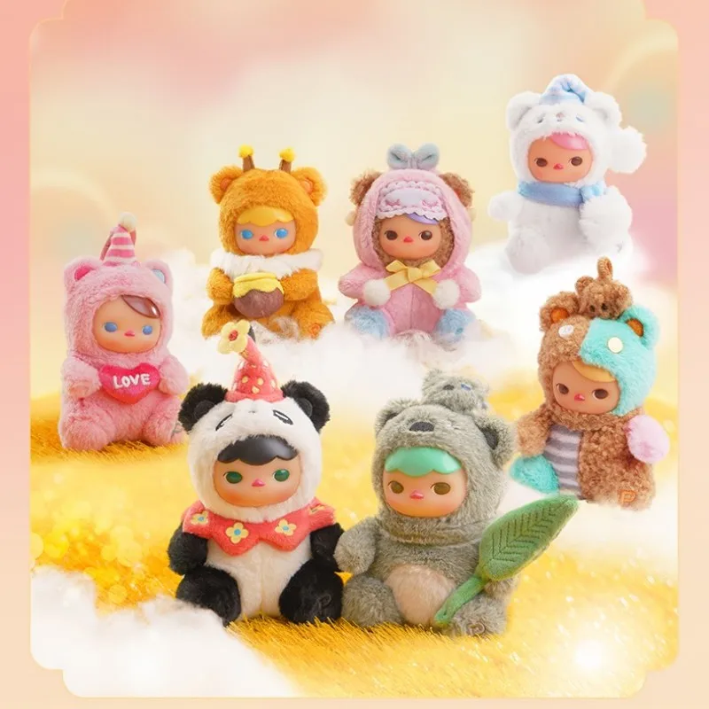 

Фигурки Pucky Bear, плюшевые куклы серии планеты, милая аниме фигурка, коллекционные украшения, фигурка героя, подарки для детей на день рождения