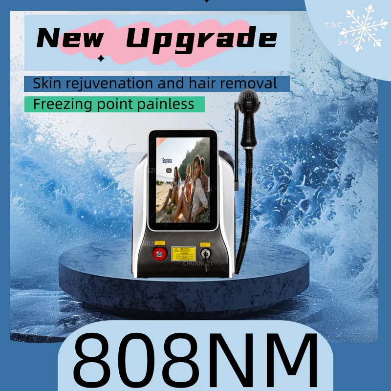Новая профессиональная машина для удаления волос с диодом 808 нм использованием