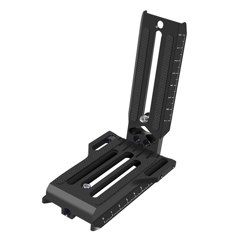 

Top L Bracket Vertical Plate Support Holder Quick Release Switchable For Zhiyun Weebill S VBS RSC2 RS2 Gimbal Video Camera