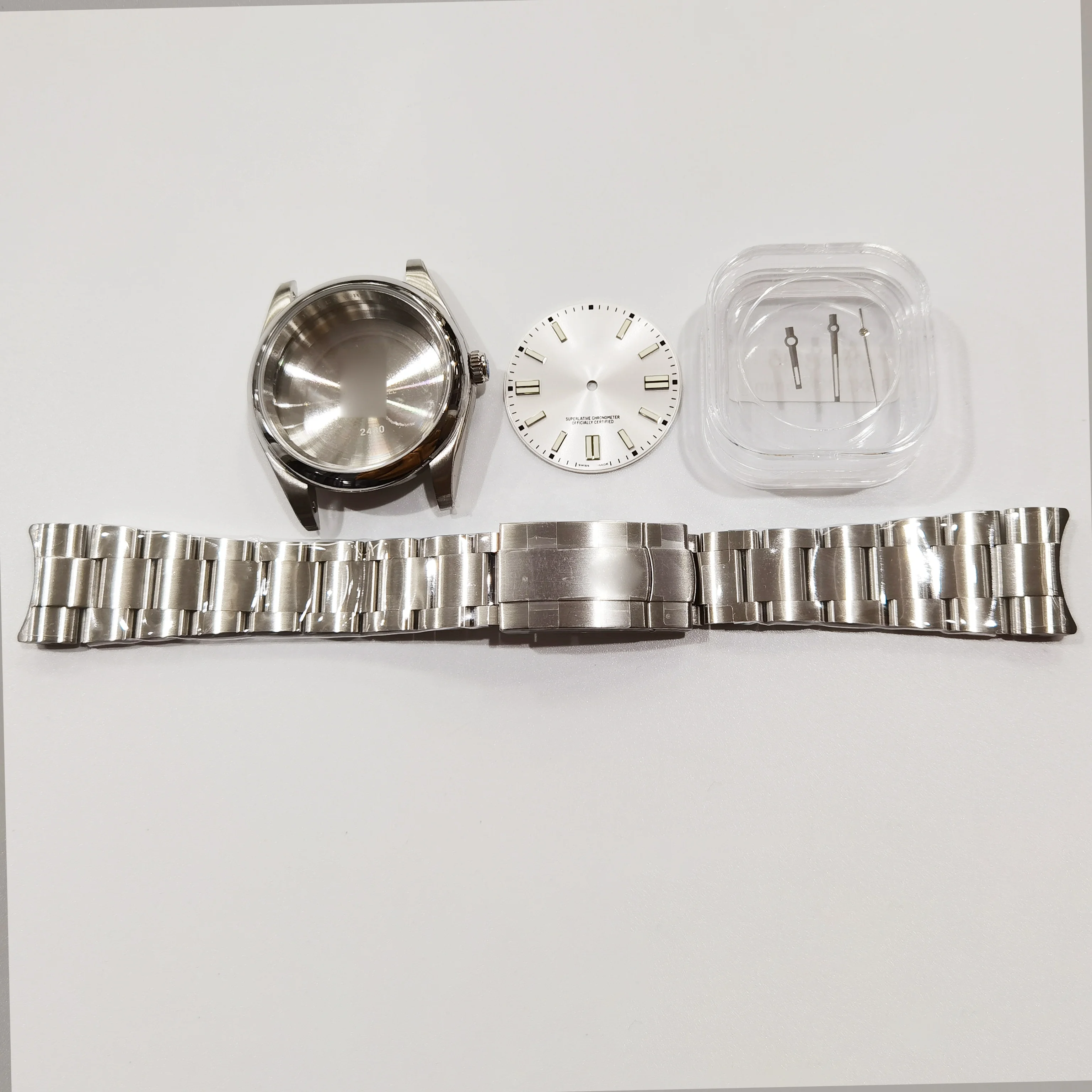 Комплект корпуса часов Oy-ster 41 мм высококачественный чехол для аксессуаров из