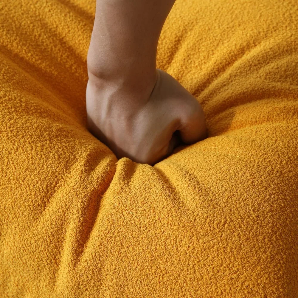 Мягкий мохерный диван для ленивого пола кресло с акцентом диван-мешок гостиной