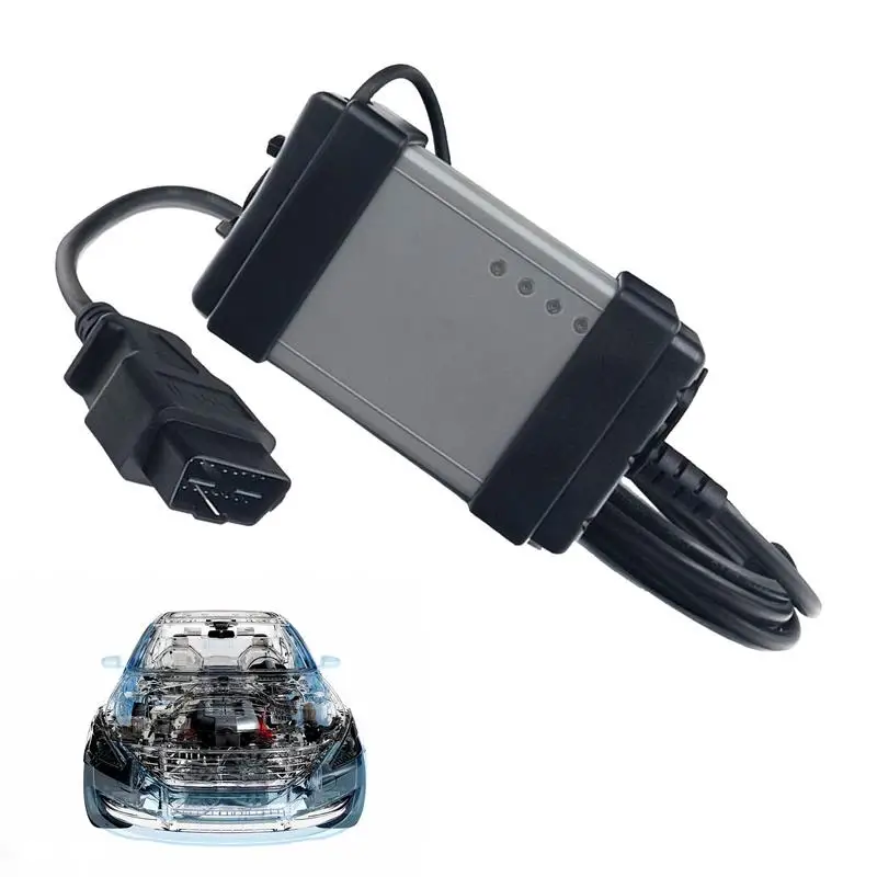 

Top Sale OBDII Diagnostic Tool Multi-Language Dice 2014D VXDIAG VCX NANO Dice USB OBD2 Code Scanner Full Chip 4 Gifts Free
