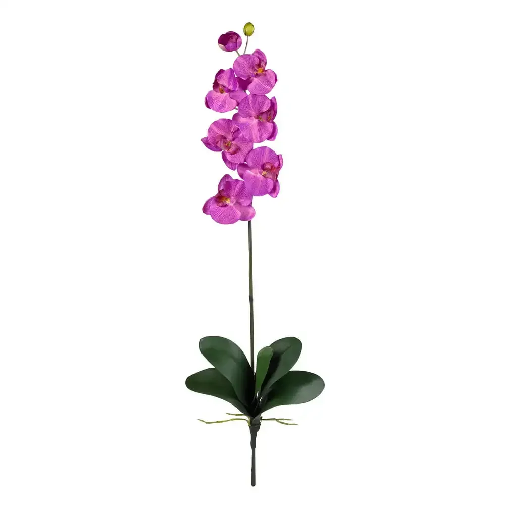 

Phalaenopsis Stem Artificial Flowers (Set of 6), Pink