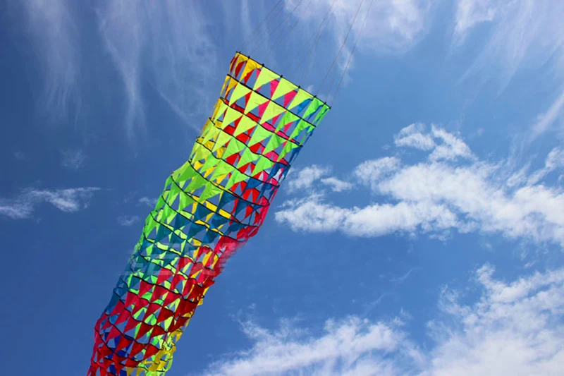 Бесплатная доставка 5 м воздушный змей ветроуказатель летающие детские игры на