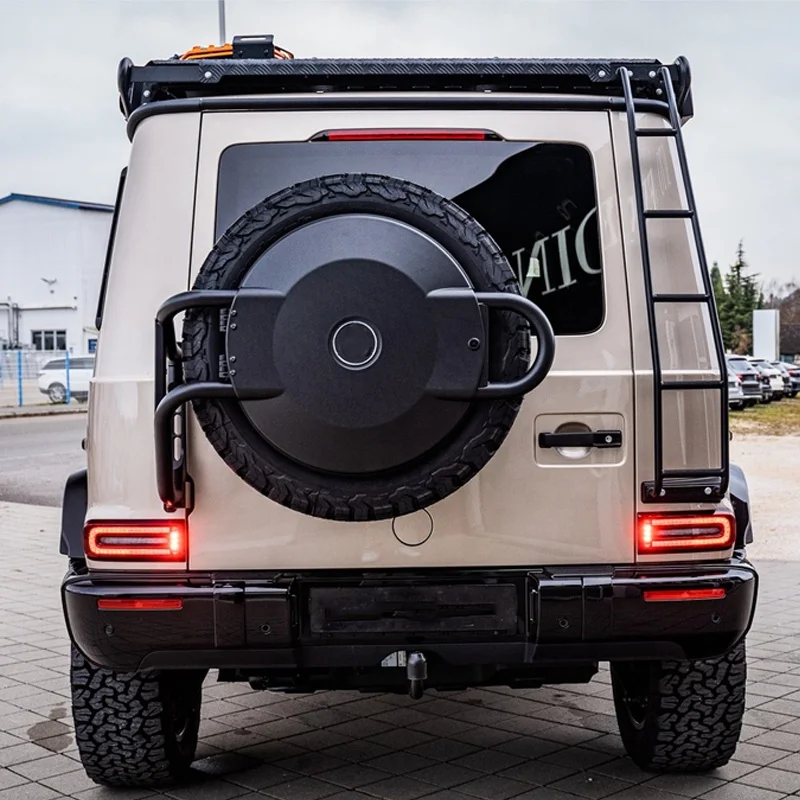 Комплект внедорожных бамперов и аксессуаров для Mercedes G-класса W464 W463a (2019 г.в.) для моделей G500, G63, G400D, G350D (рестайлинг) (art.: 3920d9f76bd32) - 3920d9f76bd32