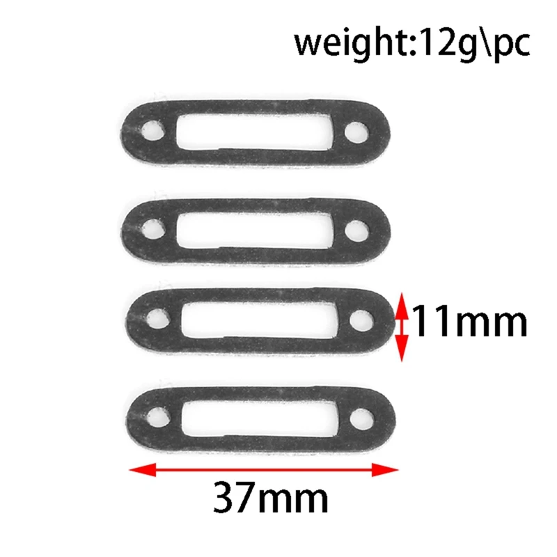 5 шт. 6591 прокладка глушителя для Kyosho-FW06 1/10 обновленные детали радиоуправляемого