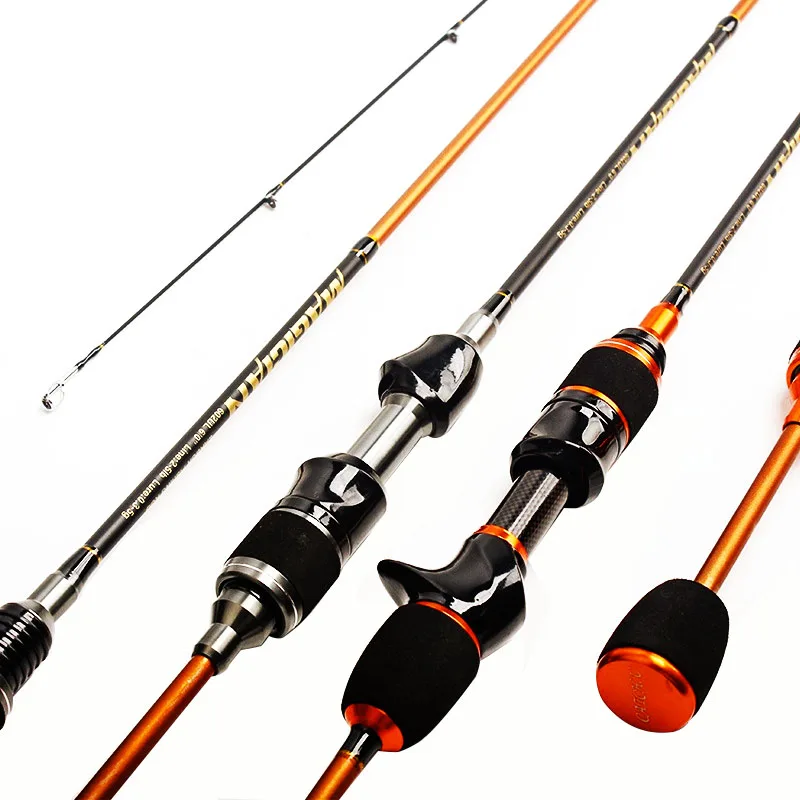 Catch.u Fishing Rod Carbon Fiber Spinning/casting Fishing Pole Lure Weight 0.3-5g Super Soft Ultra Light Fast Trout Fishing Rods