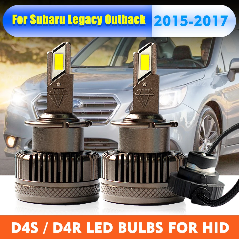 Для 15-17 Subaru Legacy Outback D4 светодиодный лампы для фар D4S 6000K 55W D4R лампа 66440 42402 HID