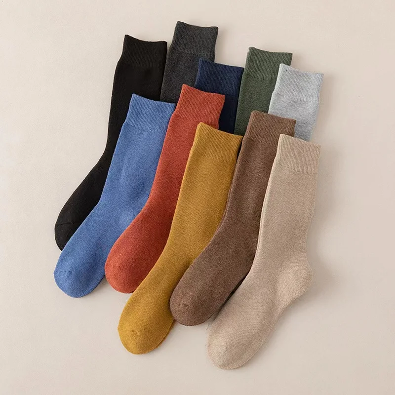 Зимние носки мужские хлопковые осенние и зимние модели толстые теплые зимние полотенца очень толстые плюс бархатный бархат производитель оптовая продажа