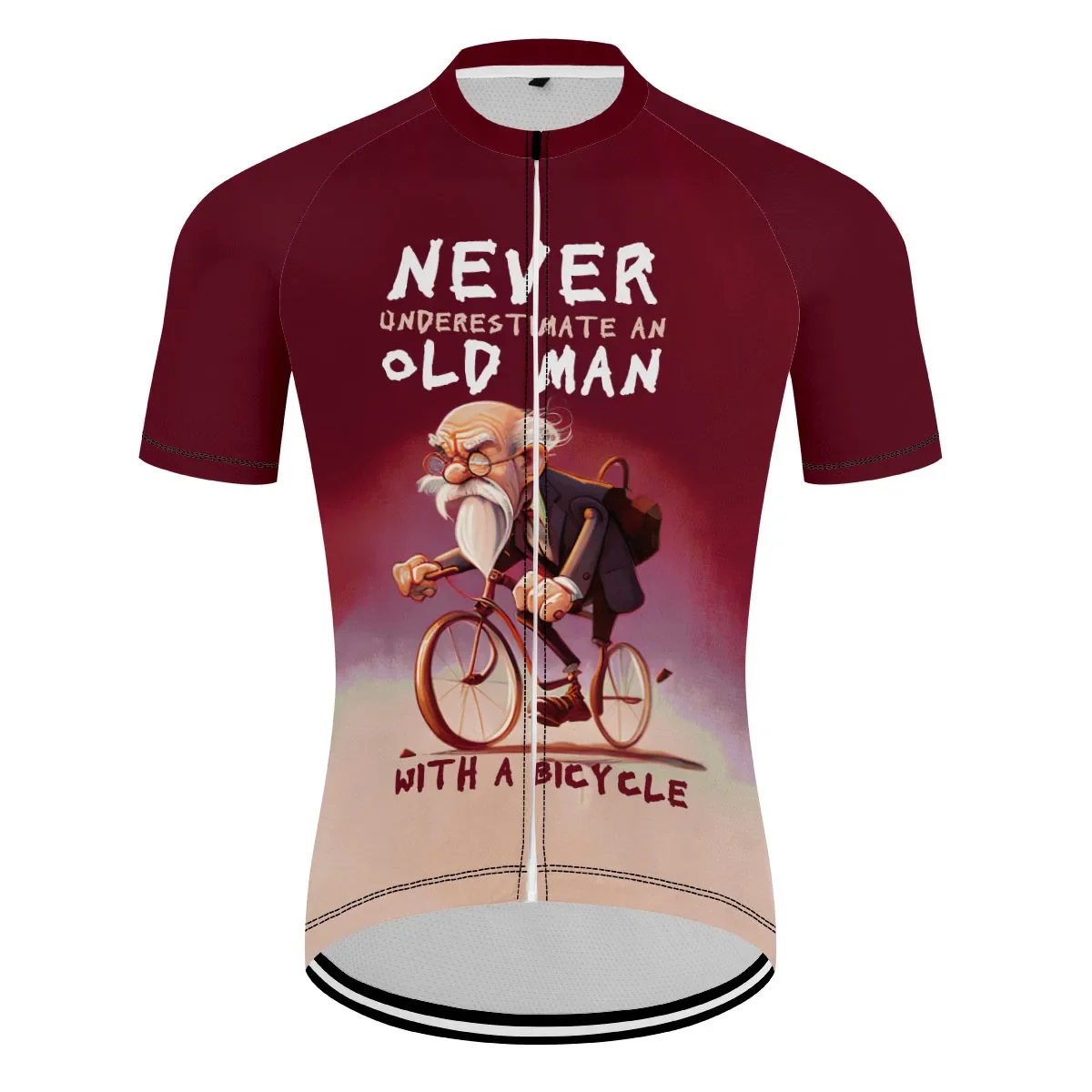 2024 Летняя мужская забавная велосипедная рубашка с коротким рукавом Джерси для