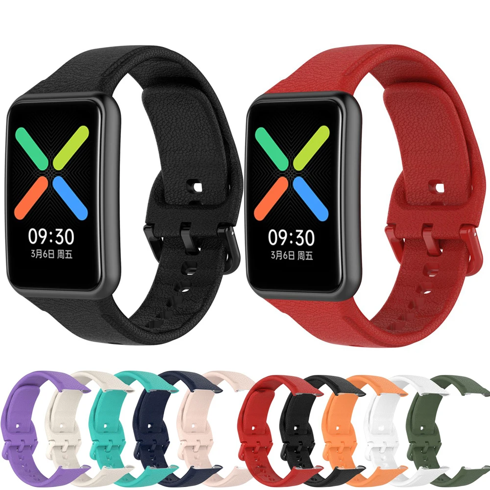 

Ремешок силиконовый для смарт-часов OPPO, совместимый с часами