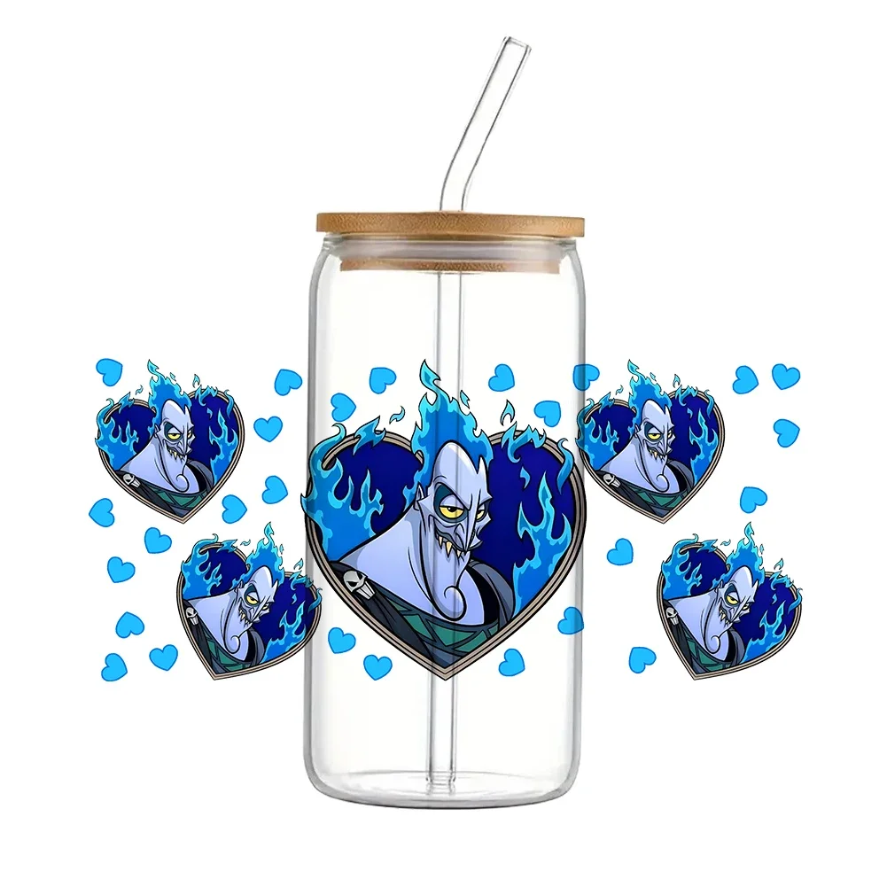 Мини Дисней мультфильм Геркулес узор УФ DTF переводная наклейка водостойкие