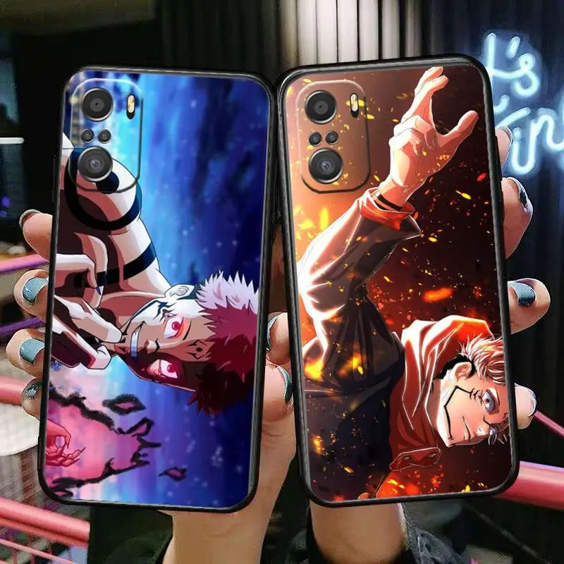 

Phone Case For xiaomi redmi 11 Lite pro Ultra 10 9 8 MIX 4 FOLD 10T Black Cover Silicone Back Prettcartoon