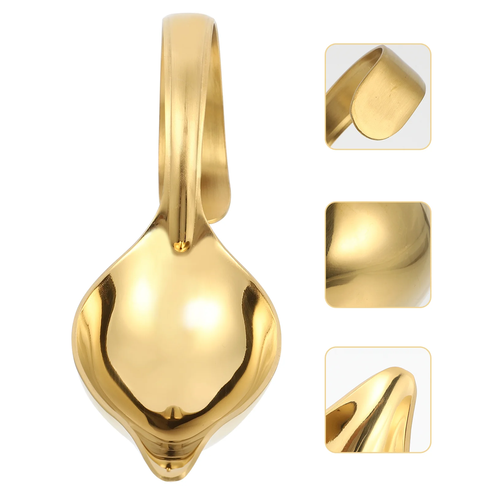 

Spoon Sauce Ladle Gravy Drizzle Spoons Spout Drawing Smallsaucier Culinary Serving Decorating Soup Stainless Platingpouring Mini