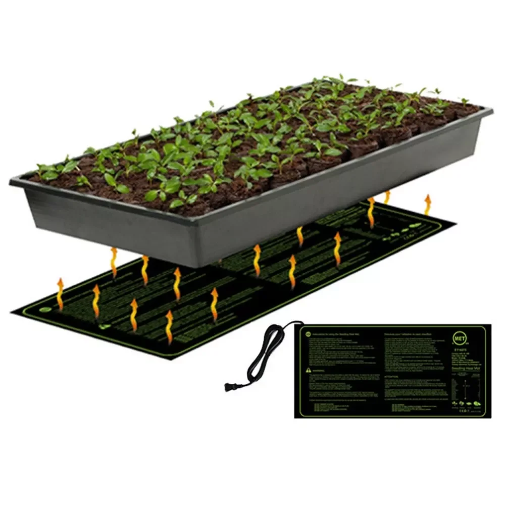 

Seedling Heating Mat 50x25/50/120cm Waterproof Plant Seed Germination Propagation Clone Starter Pad 110V/220V Garden Supplies