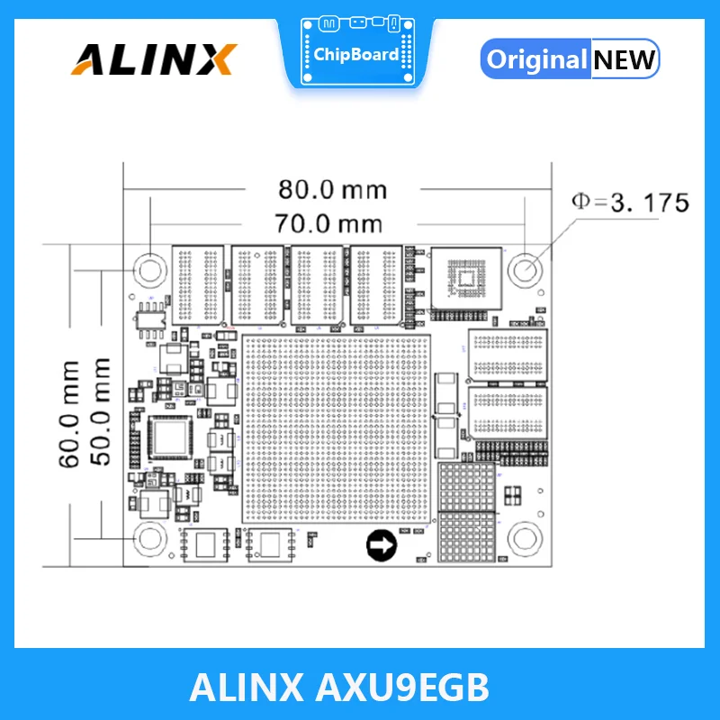 Рисунок 4 - ALINX AXU9EGB: Xilinx Zynq UltraScale