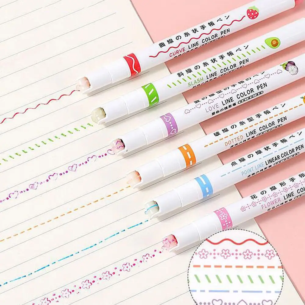 

3/6 шт., набор быстросохнущих маркеров для скрапбукинга